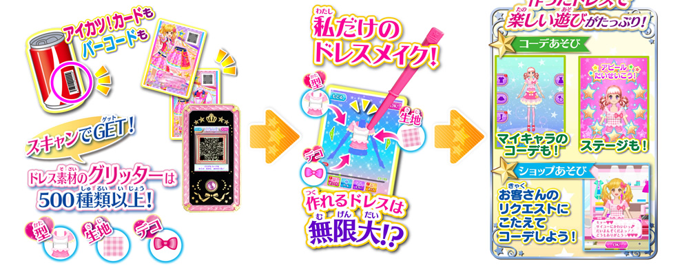 アイカツ モバイルでドレスメイクしよう ゲーム データカードダス アイカツスターズ